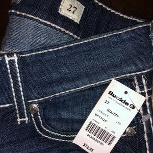 NEW BKE Buckles Starlite Cargo Jeans NEW size 27